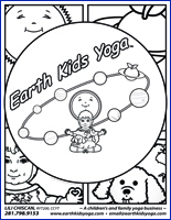 Earth Kids Coloring Book