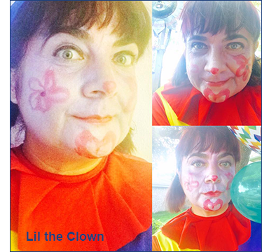 Lili the Kids Yoga Clown for Hire Houston, Texas